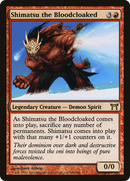 Shimatsu the Bloodcloaked (CHK-186) [Champions of Kamigawa] Foil