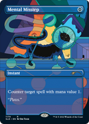 Mental Misstep (SLD-1179) (Borderless) [Secret Lair Drop] Foil