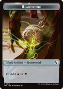 Heartwood // Thopter Double-Sided Token (FRA-11 // 14) [Reality Fracture] Foil