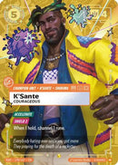 K'Sante, Courageous (Heartsteel Overnumbered) (178/167) - Radiance Foil