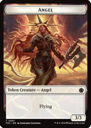 Angel (0001) // Angel (0002) Double-Sided Token (FDC-1 // 2) [Commander: Foundations]