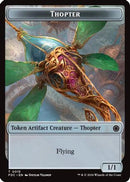 Thopter // The Monarch Double-Sided Token (FDC-15 // 17) [Commander: Foundations]