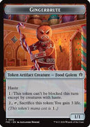 Gingerbrute // Map Double-Sided Token (FRC-12 // 14) [Commander: Reality Fracture] Foil