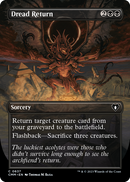 Dread Return (Borderless) (CMM-637) [Commander Masters] Foil