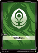 Calm Rune (R02) - Radiance Foil