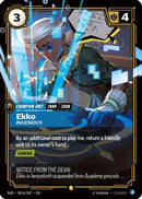 Ekko, Ingenious (Alternate Art) (061a/167) - Radiance Foil