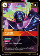 K'Sante, Courageous (Alternate Art) (086a/167) - Radiance Foil