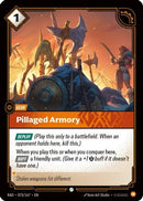 Pillaged Armory (073/167) - Radiance Foil