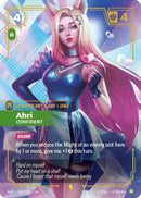 Ahri, Confident (K/DA Special Art Card) (SP1/005) - Radiance Foil