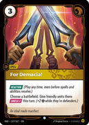 For Demacia! (117/167) - Radiance Foil