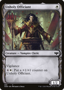 Unholy Officiant (Showcase) (VOW-286) [Innistrad: Crimson Vow] Foil