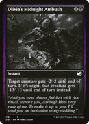 Olivia's Midnight Ambush (DBL-118) [Innistrad: Double Feature] Foil