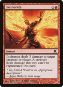 Incinerate (10E-213) [Tenth Edition]