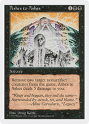 Ashes to Ashes (5ED-141) [Fifth Edition]