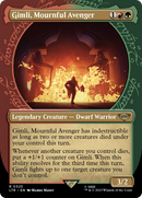 Gimli, Mournful Avenger (Showcase) (LTR-323) (Borderless) [The Lord of the Rings: Tales of Middle-earth]