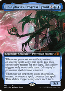 Jin-Gitaxias, Progress Tyrant (Extended Art) (NEO-445) [Kamigawa: Neon Dynasty] Foil