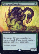 Wirewood Symbiote (Extended Art) (SLD-785) [Secret Lair Drop] Foil