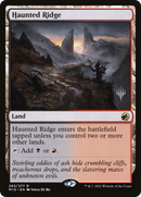 Haunted Ridge (PPMID-263P) [Promo Pack: Innistrad: Midnight Hunt Promos] Foil