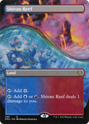 Shivan Reef (Borderless) (DMU-380) [Dominaria United] Foil