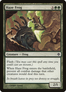 Haze Frog (ROE-187) [Rise of the Eldrazi] Foil