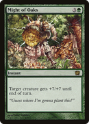 Might of Oaks (8ED-265★) [8th Edition] Foil