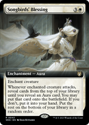 Songbirds' Blessing (Extended Art) (WOC-043) [Wilds of Eldraine Commander]