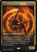 Rakdos Firewheeler (OHP-197) [Ravnica Allegiance Promos] Foil