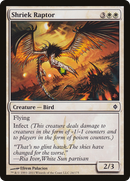 Shriek Raptor (NPH-024) [New Phyrexia] Foil