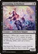 Consuming Aetherborn (MOM-097) [March of the Machine] Foil