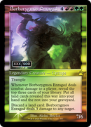 Borborygmos Enraged (Retro Frame) (Serial Numbered) (RVR-357) [Ravnica Remastered] Foil