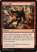 Lose Calm (DTK-147) [Dragons of Tarkir]