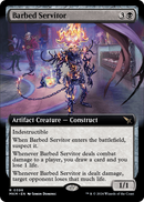 Barbed Servitor (Extended Art) (MKM-398) [Murders at Karlov Manor]