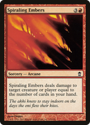 Spiraling Embers (SOK-116) [Saviors of Kamigawa]