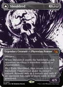 Sheoldred (Showcase) (MOM-297) (Borderless) [March of the Machine] Foil