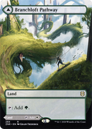 Branchloft Pathway (Borderless) (ZNR-284) (Showcase) (Borderless) [Zendikar Rising] Foil