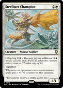 Steelburr Champion (BLC-012) [Bloomburrow Commander]