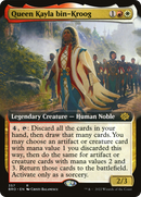Queen Kayla bin-Kroog (Extended Art) (BRO-357) [The Brothers' War]