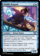 Nimble Brigand (OTJ-058) [Outlaws of Thunder Junction]