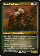 Dauntless Escort (Foil Etched) (2X2-484) [Double Masters 2022] Foil