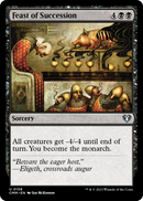 Feast of Succession (CMM-158) [Commander Masters] Foil