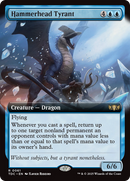 Hammerhead Tyrant (Extended Art) (TDC-061) [Commander: Tarkir: Dragonstorm]