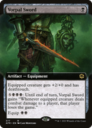 Vorpal Sword (Extended Art) (AFR-377) [Adventures in the Forgotten Realms] Foil