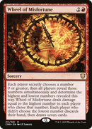 Wheel of Misfortune (CMR-211) [Commander Legends] Foil