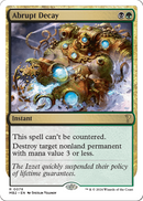 Abrupt Decay (White Border) (MB2-078) [Mystery Booster 2]