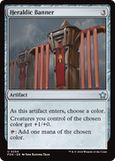 Heraldic Banner (FDN-254) [Foundations] Foil