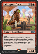 Switchgrass Grazer (YOTJ-014) [Alchemy: Outlaws of Thunder Junction]