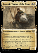 Boromir, Warden of the Tower (Showcase Scrolls) (LTR-455) [The Lord of the Rings: Tales of Middle-earth] Foil