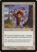 Crossbow Infantry (MMQ-016) [Mercadian Masques] Foil
