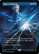 Flare of Denial (Borderless) (MH3-326) [Modern Horizons 3] Foil