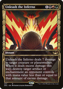 Unleash the Inferno (Showcase) (SNC-337) [Streets of New Capenna] Foil